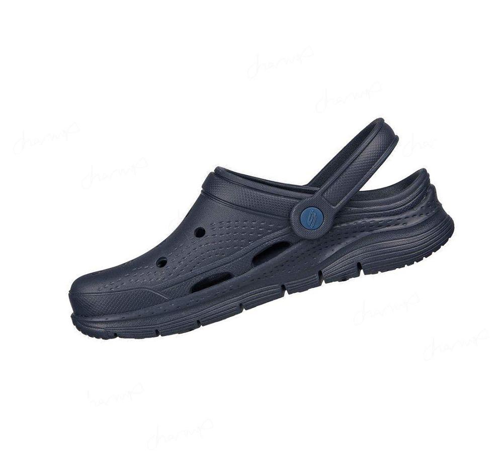 Zapatillas Sin Cordones Skechers Foamies: Arch Fit - It's A Fit Mujer Azul Marino | 530AA_AR