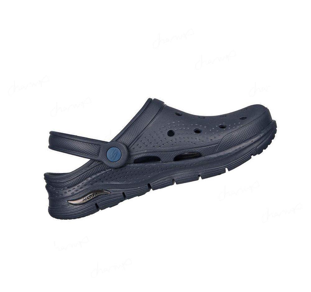 Zapatillas Sin Cordones Skechers Foamies: Arch Fit - It's A Fit Mujer Azul Marino | 530AA_AR