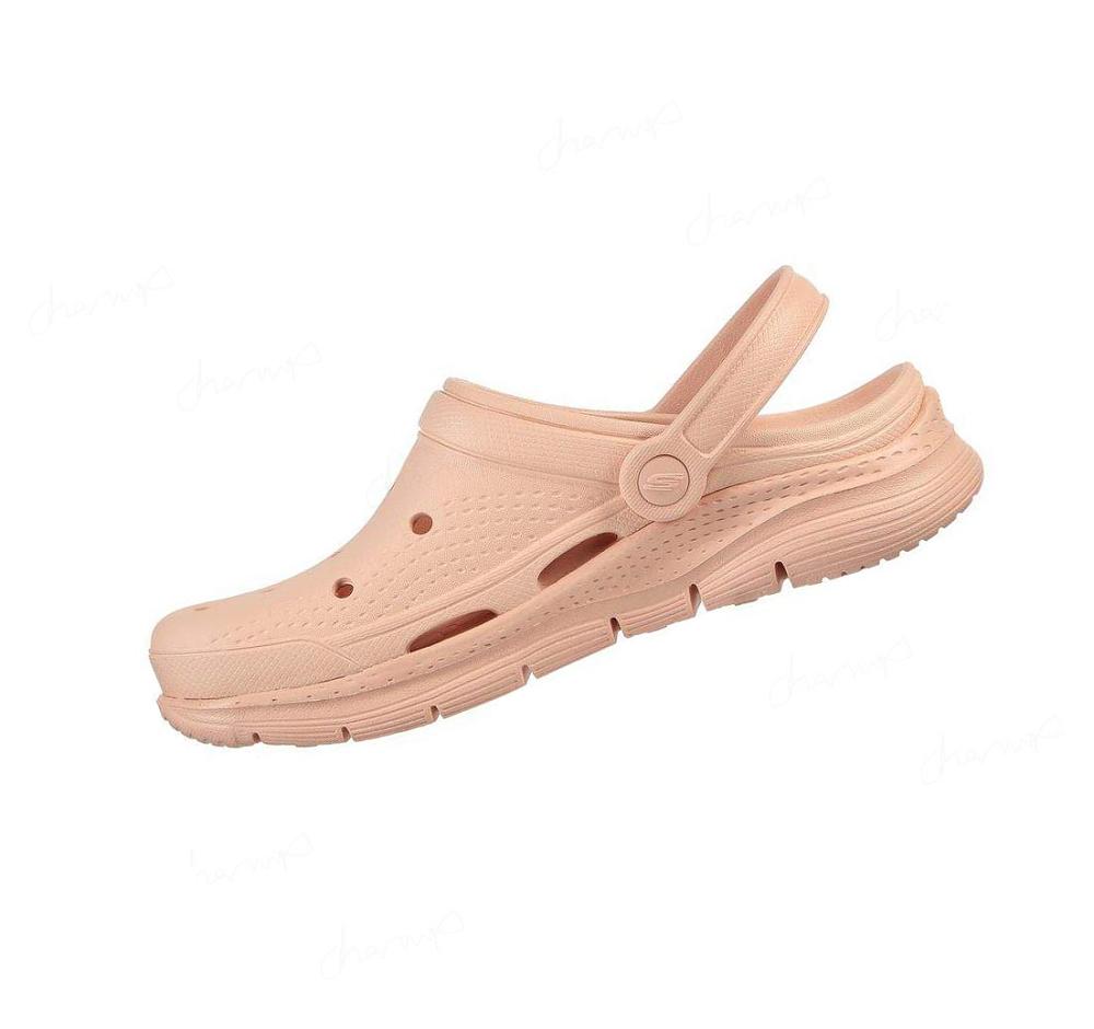 Zapatillas Sin Cordones Skechers Foamies: Arch Fit - It's A Fit Mujer Rosas | 53T9D_AR