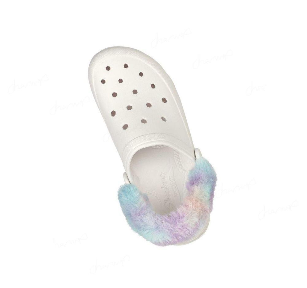 Zapatillas Sin Cordones Skechers Foamies: Arch Fit Footsteps - Let It Be Mujer Blancas Multicolor | 560AL_AR