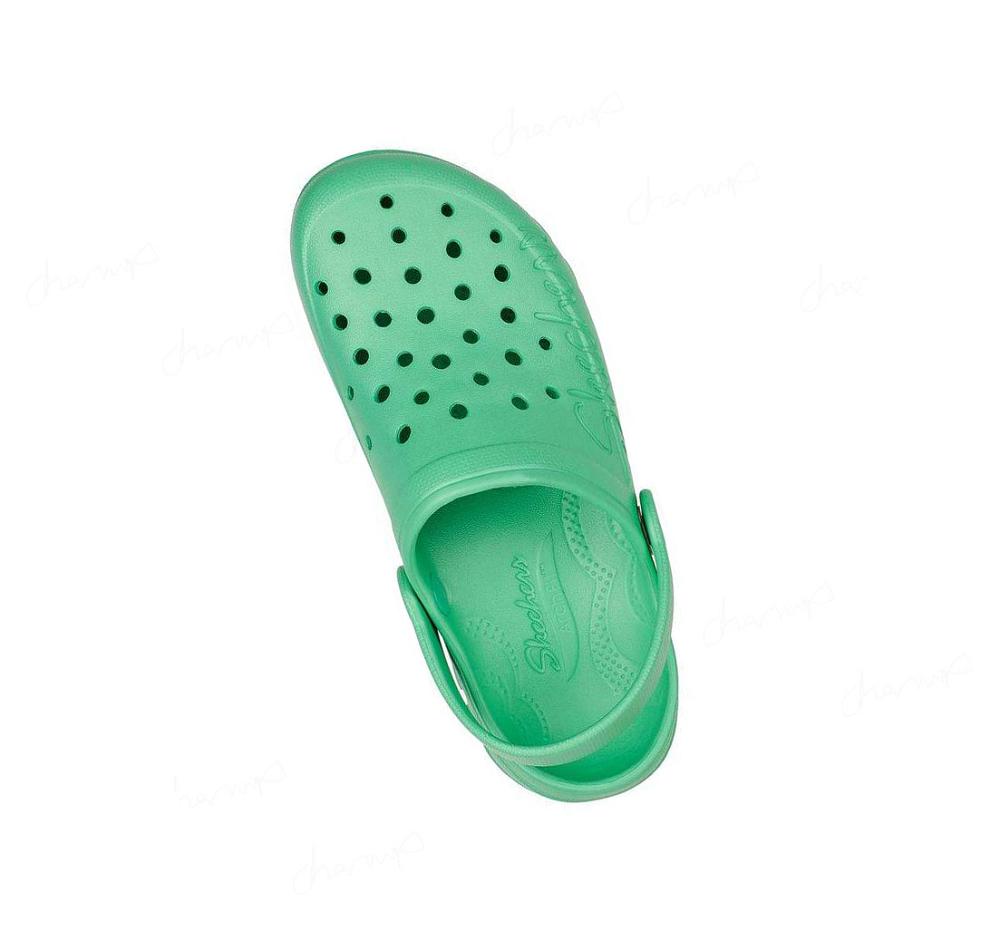 Zapatillas Sin Cordones Skechers Foamies: Arch Fit Footsteps - Pure Joy Mujer Verde | 58290_AR