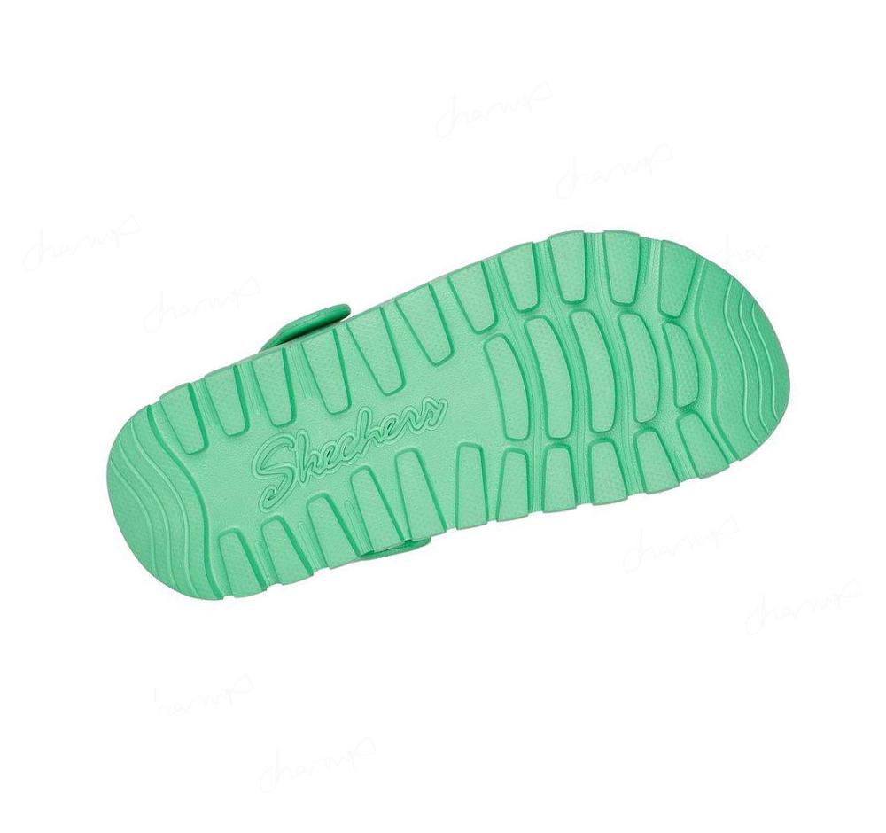 Zapatillas Sin Cordones Skechers Foamies: Arch Fit Footsteps - Pure Joy Mujer Verde | 58290_AR