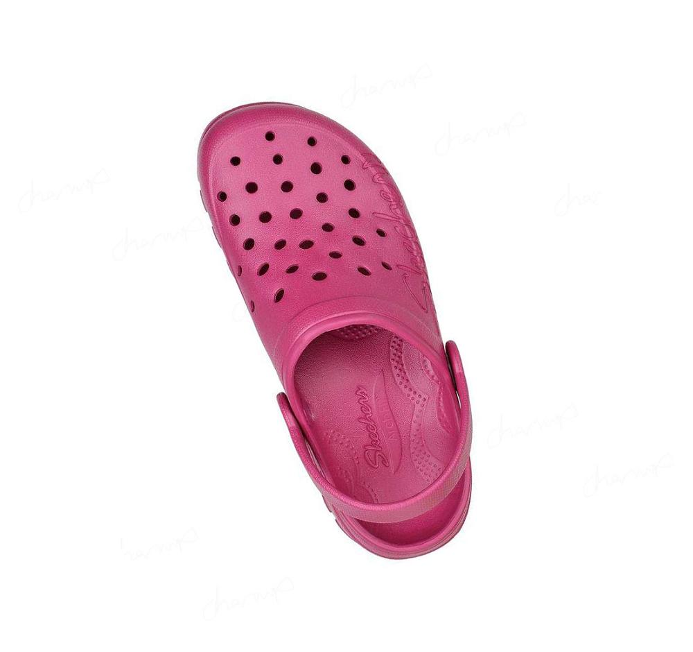 Zapatillas Sin Cordones Skechers Foamies: Arch Fit Footsteps - Pure Joy Mujer Fucsia | 585AW_AR