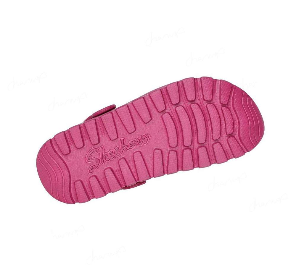 Zapatillas Sin Cordones Skechers Foamies: Arch Fit Footsteps - Pure Joy Mujer Fucsia | 585AW_AR