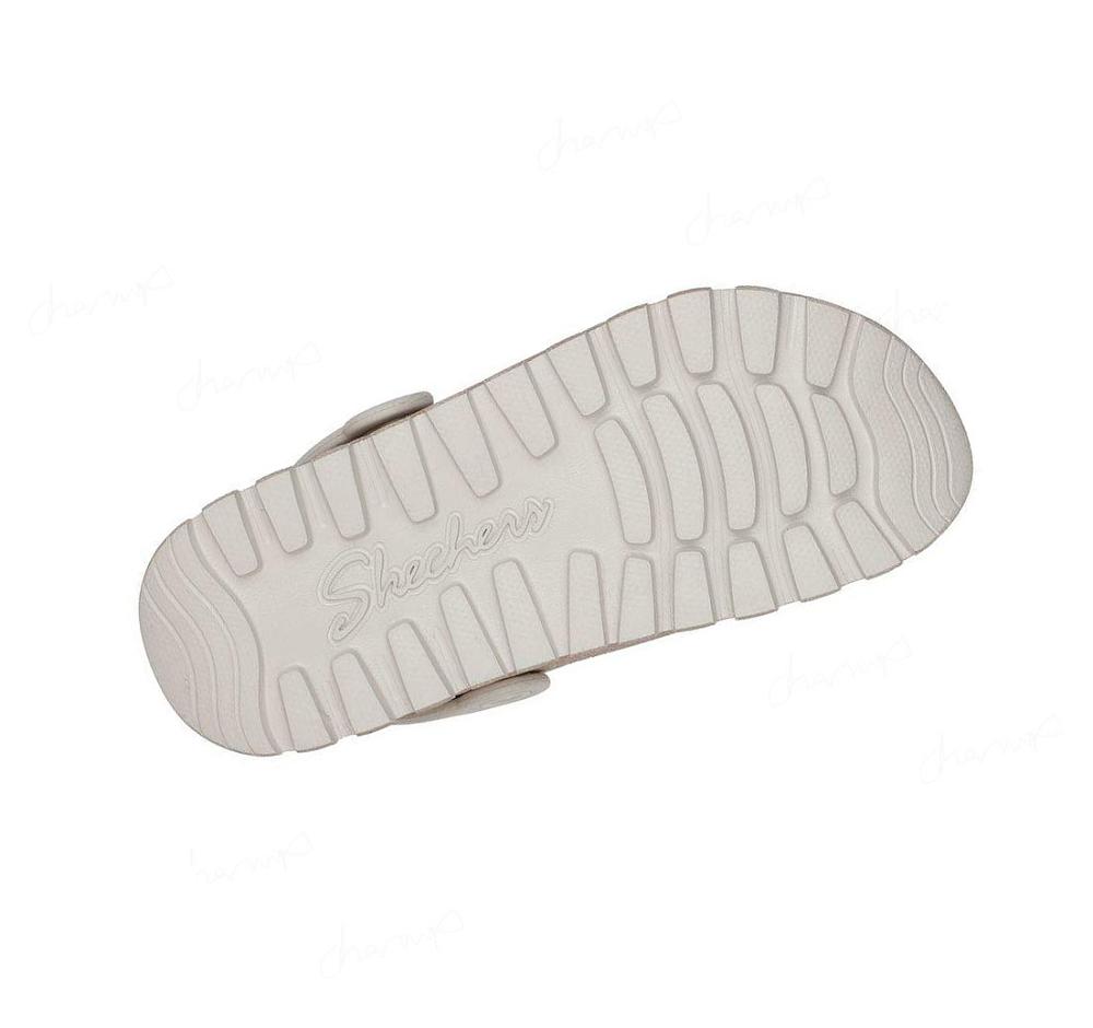 Zapatillas Sin Cordones Skechers Foamies: Arch Fit Footsteps - Sparks Fly Mujer Beige Doradas | 5A5AR_AR