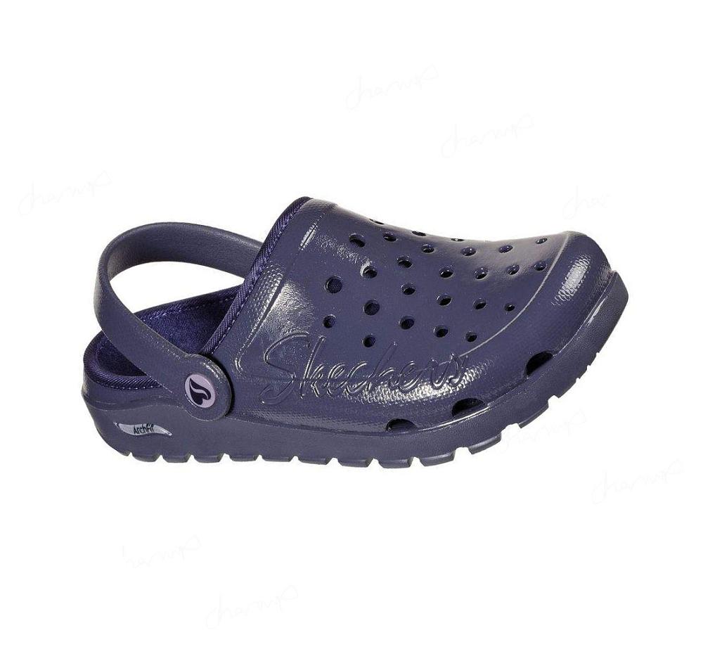 Zapatillas Sin Cordones Skechers Foamies: Arch Fit Forro Footsteps - Cozy Up Mujer Moradas | 5T0AS_AR