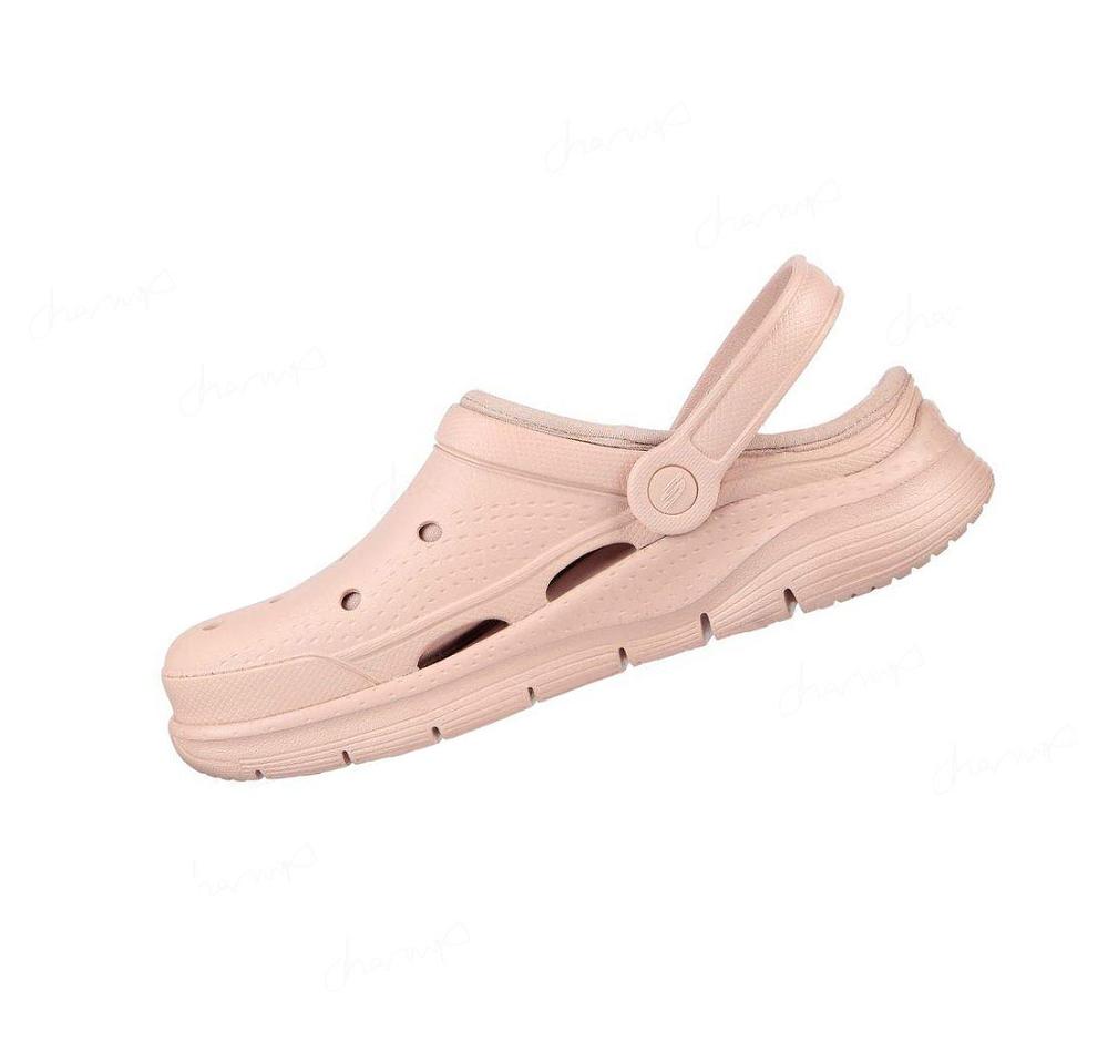 Zapatillas Sin Cordones Skechers Foamies: Arch Fit Forro - Cuddle Life Mujer Moradas | 605AB_AR