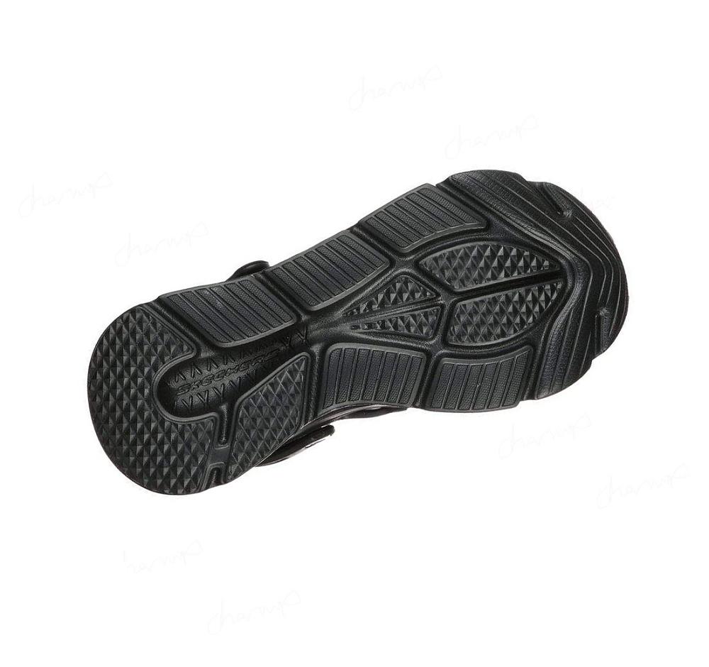 Zapatillas Sin Cordones Skechers Foamies: Max Cushioning - High Tide Mujer Negras | 8029G_AR