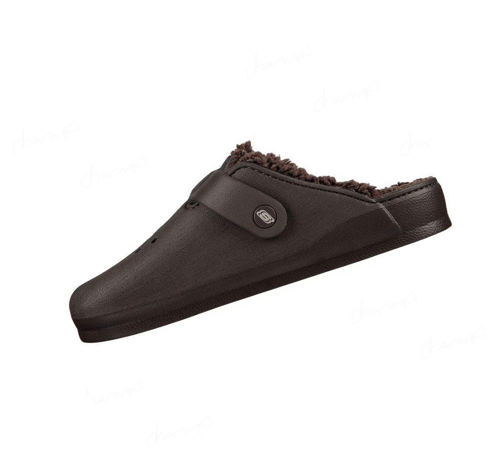 Zapatillas Sin Cordones Skechers Foamies: Cali Surf Forro Hombre Chocolate | A00TP_AR