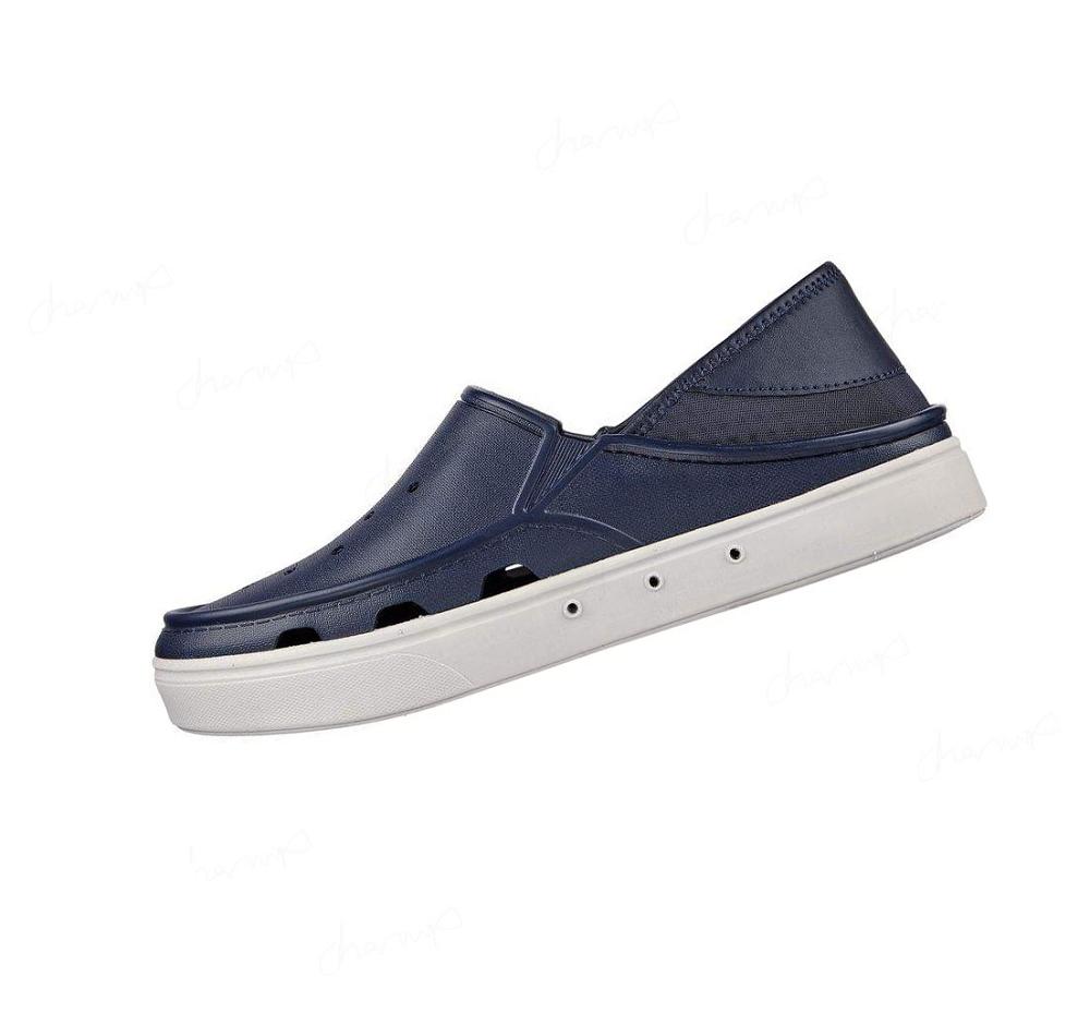 Zapatillas Sin Cordones Skechers Foamies: Vista - Crossroads Hombre Azul Marino | A032K_AR