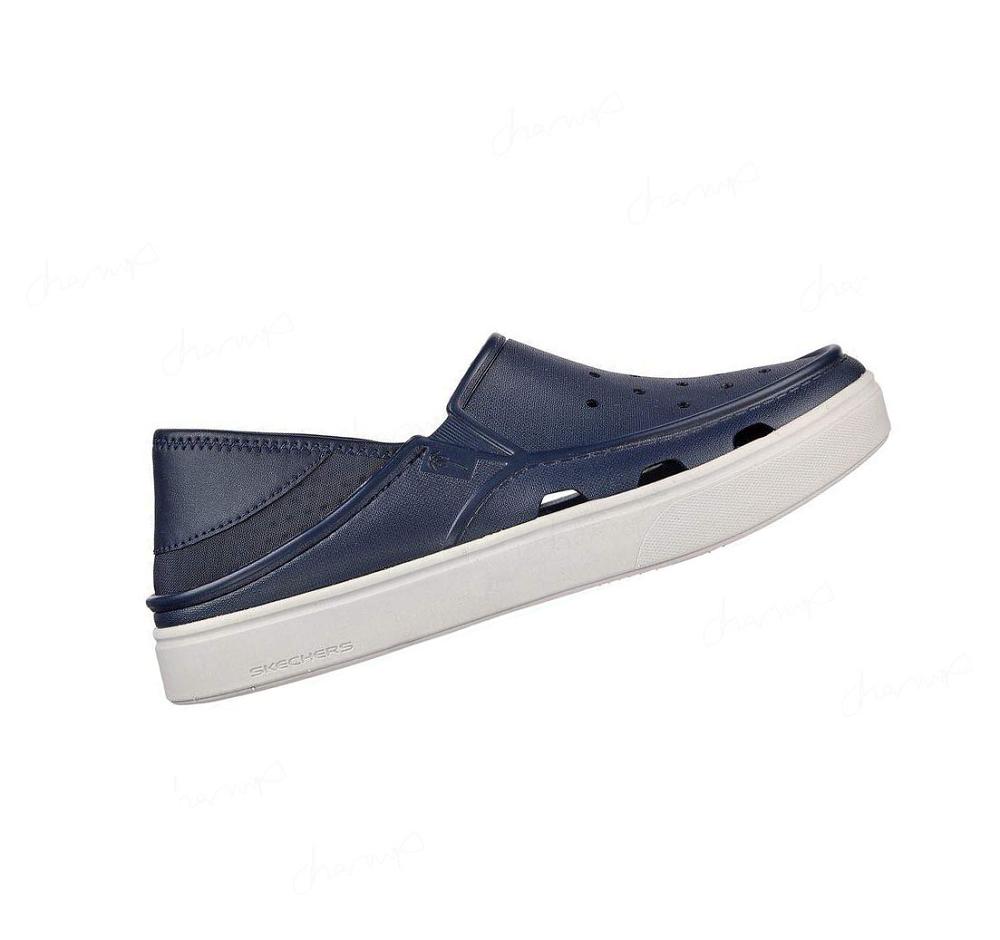 Zapatillas Sin Cordones Skechers Foamies: Vista - Crossroads Hombre Azul Marino | A032K_AR