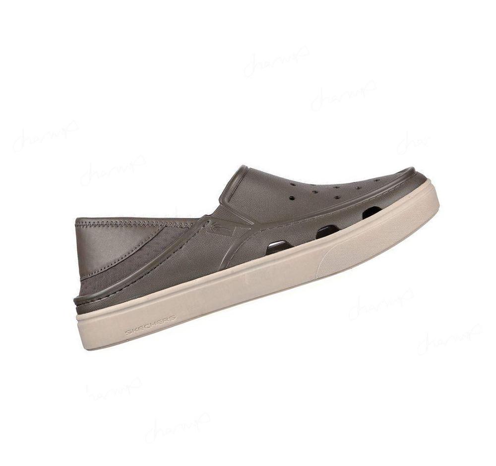 Zapatillas Sin Cordones Skechers Foamies: Vista - Crossroads Hombre Kaki | A0A38_AR