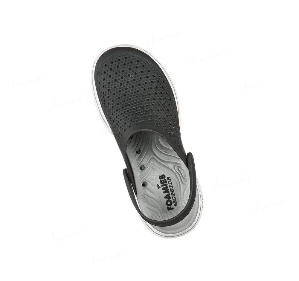 Zapatillas Sin Cordones Skechers Foamies: GOwalk 5 - Astonished Hombre Negras Gris | A10TQ_AR