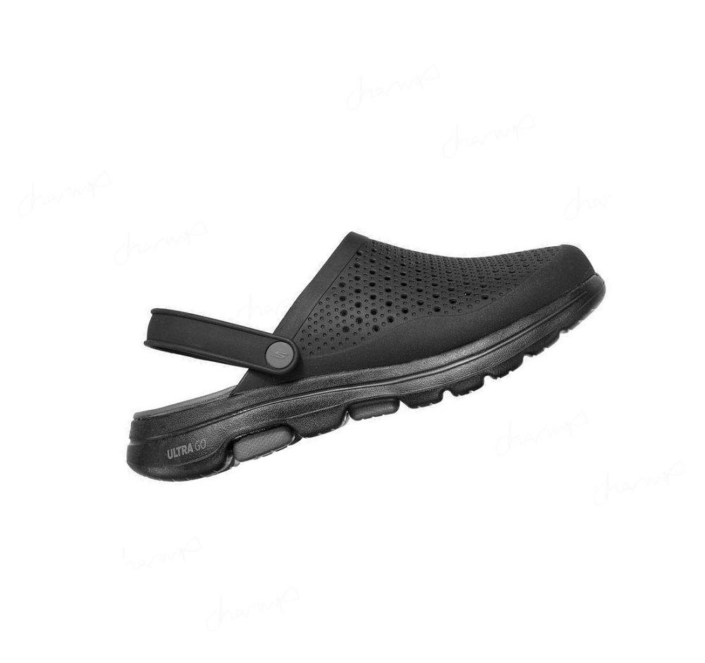 Zapatillas Sin Cordones Skechers Foamies: GOwalk 5 - Astonished Hombre Negras Gris | A118S_AR