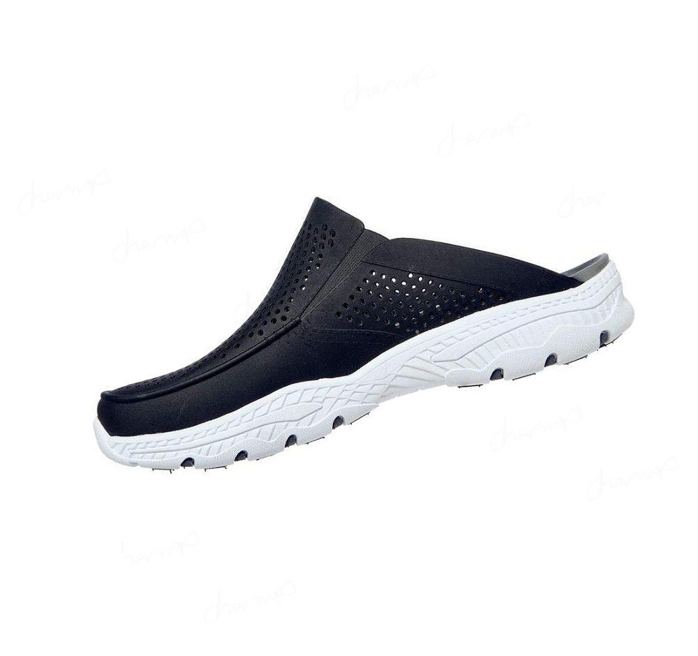 Zapatillas Sin Cordones Skechers Foamies: Creston Ultra - Havana Hombre Negras | A15TD_AR