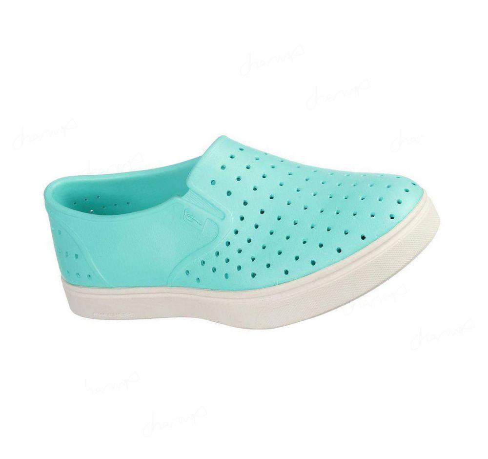 Zapatillas Sin Cordones Skechers Foamies: Vista - Pier Avenue Mujer Turquesa | A3A6L_AR