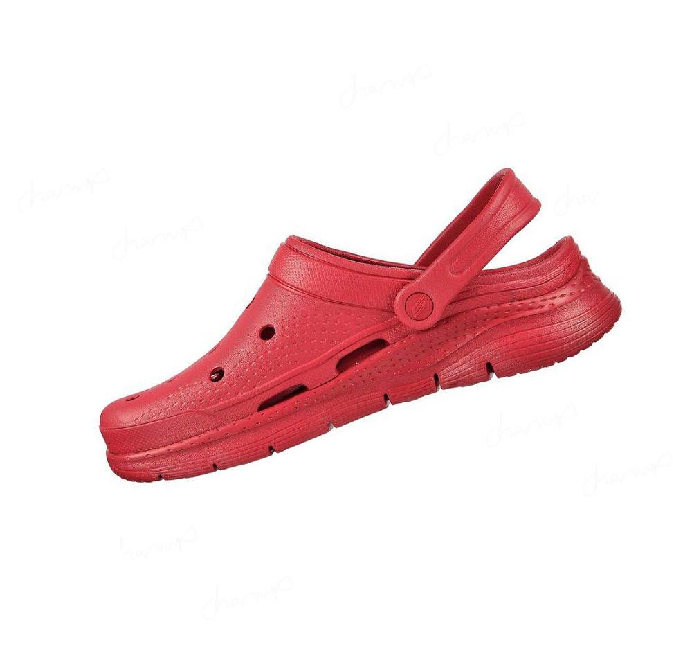 Zapatillas Sin Cordones Skechers Foamies: Arch Fit - Valiant Hombre Rojas | A818L_AR