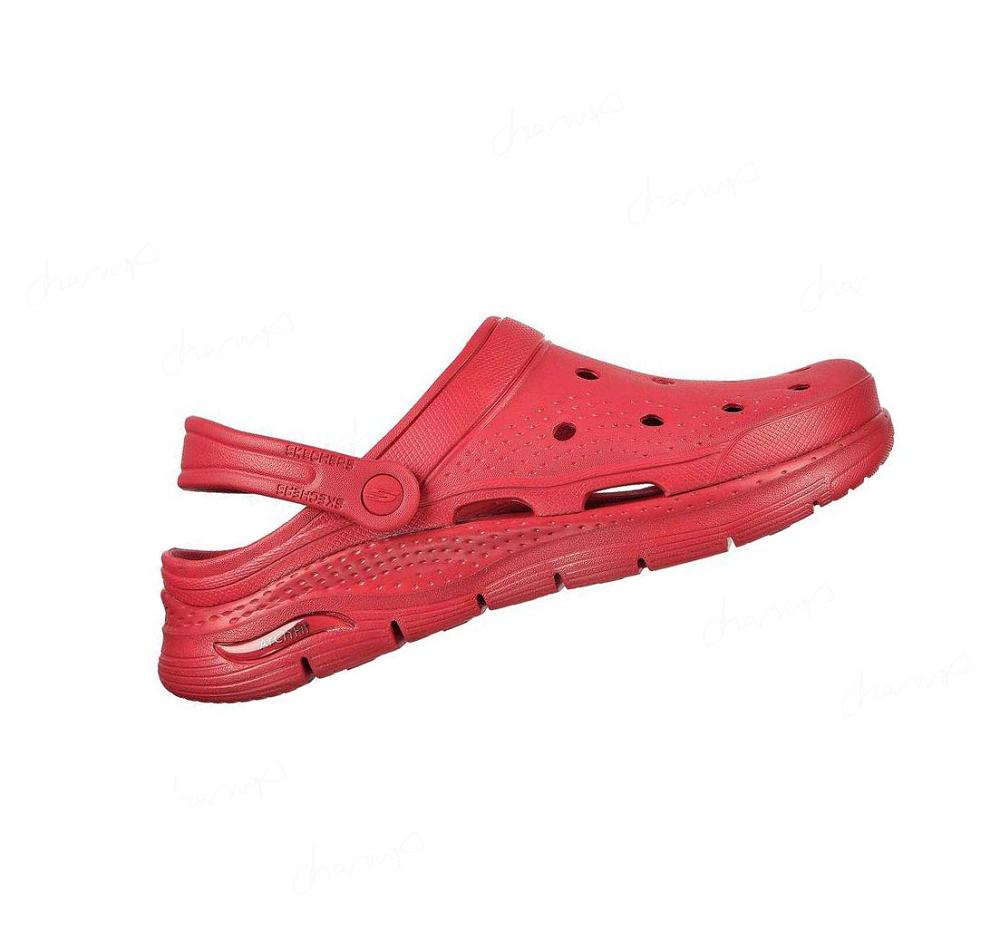 Zapatillas Sin Cordones Skechers Foamies: Arch Fit - Valiant Hombre Rojas | A818L_AR