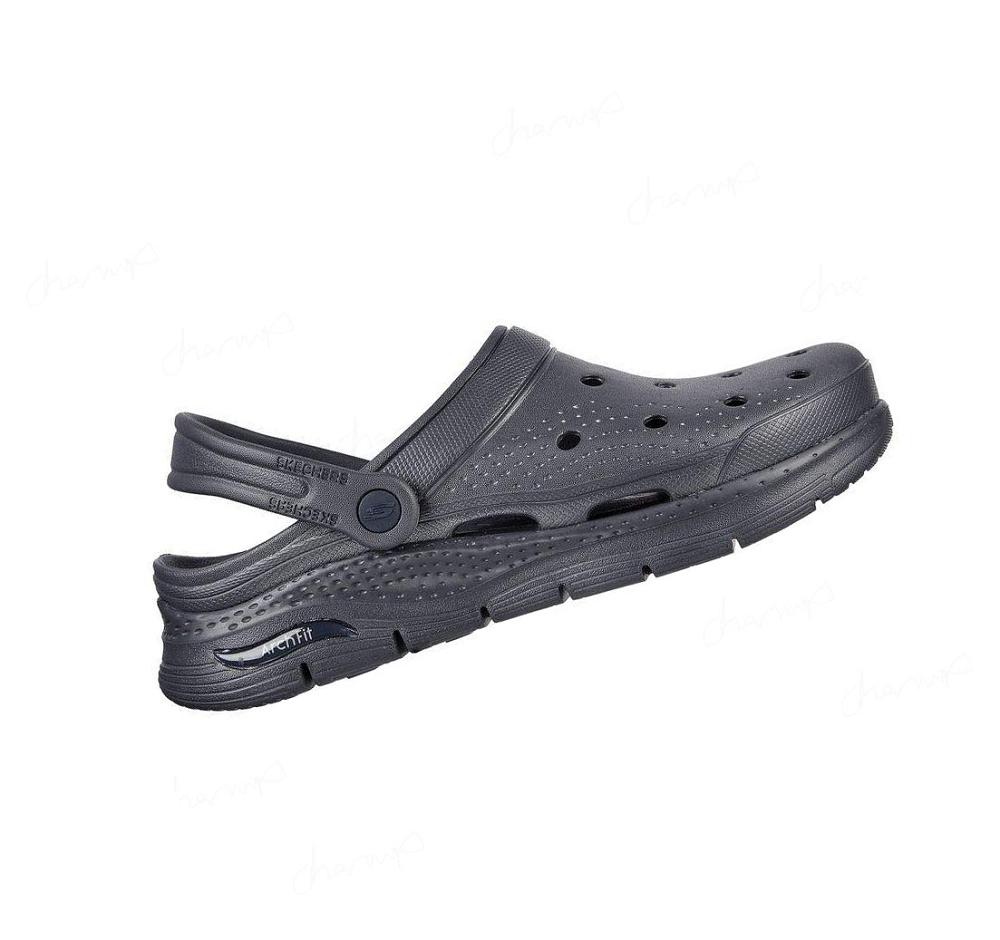 Zapatillas Sin Cordones Skechers Foamies: Arch Fit - Valiant Hombre Azul Marino | A832B_AR