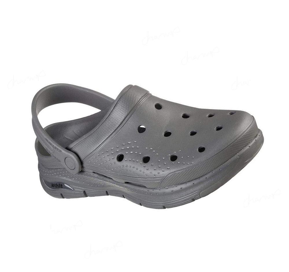 Zapatillas Sin Cordones Skechers Foamies: Arch Fit - Valiant Hombre Gris | A85TG_AR