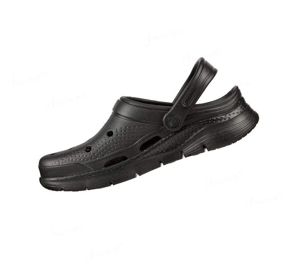 Zapatillas Sin Cordones Skechers Foamies: Arch Fit - Valiant Hombre Negras | A882R_AR