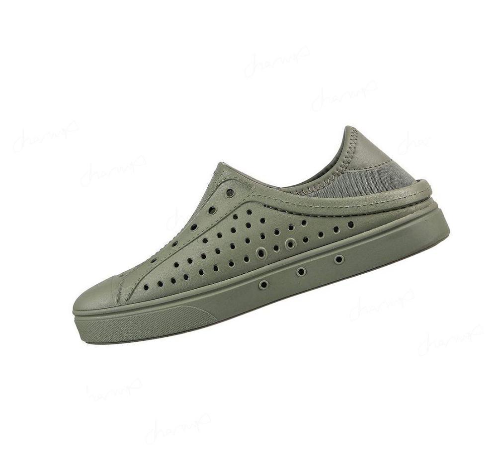 Zapatillas Sin Cordones Skechers Foamies: Vista - Cal Dreaming Mujer Verde Oliva | AAT10_AR