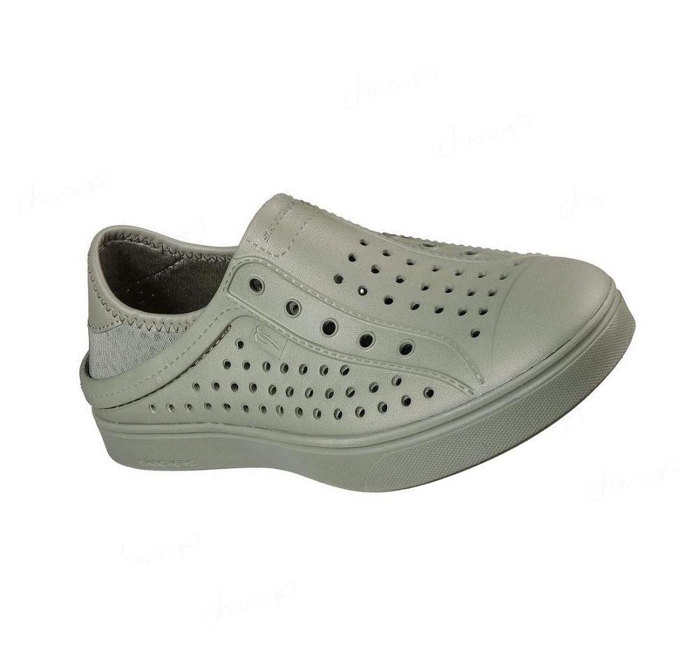 Zapatillas Sin Cordones Skechers Foamies: Vista - Cal Dreaming Mujer Verde Oliva | AAT10_AR