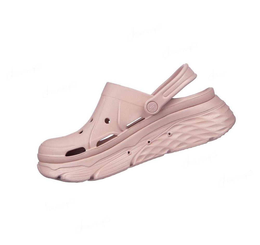 Zapatillas Sin Cordones Skechers Foamies: Max Cushioning - High Tide Mujer Rosas | I021A_AR