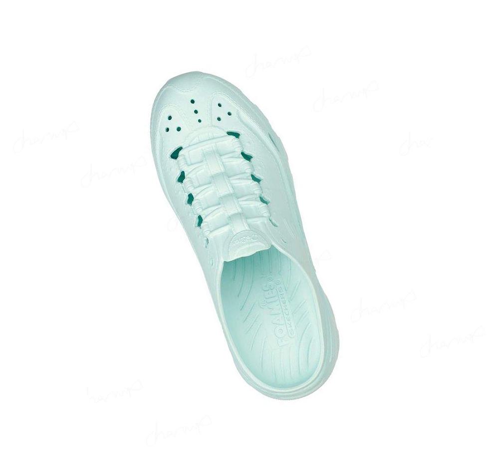 Zapatillas Sin Cordones Skechers Foamies: D'Lites Mujer Verde Menta | I121P_AR