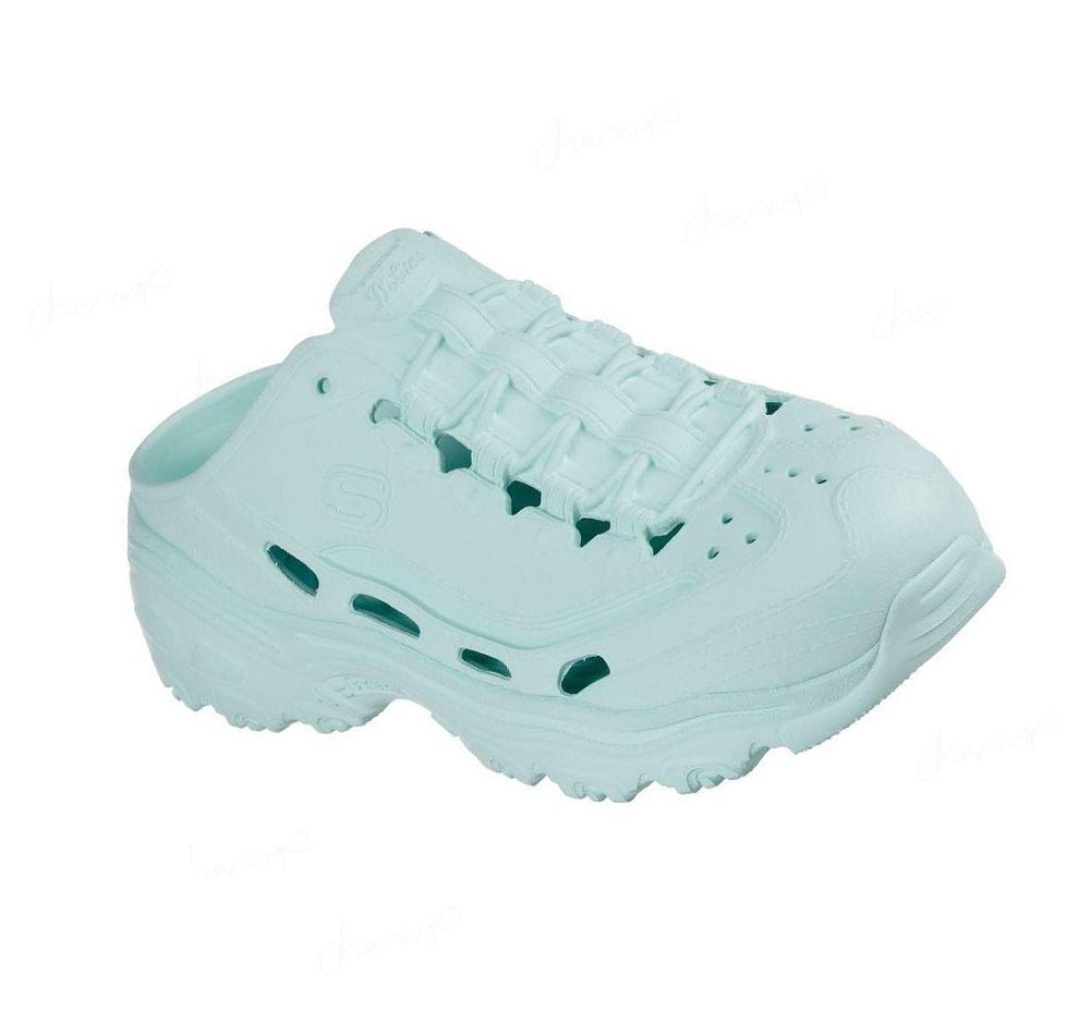 Zapatillas Sin Cordones Skechers Foamies: D\'Lites Mujer Verde Menta | I121P_AR