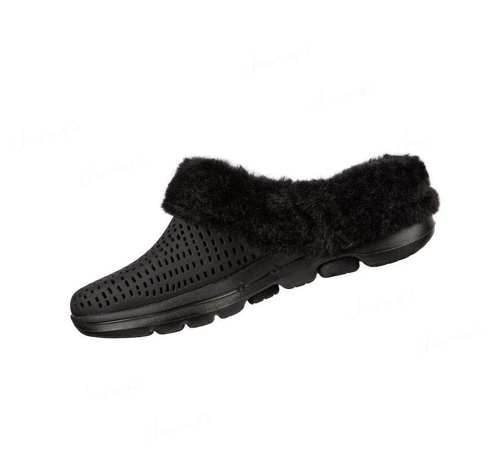 Zapatillas Sin Cordones Skechers Foamies: GO WALK 5 - Cozy Embrace Mujer Negras | I1T10_AR