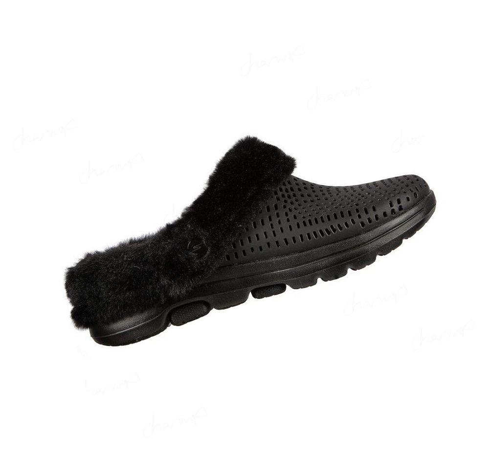 Zapatillas Sin Cordones Skechers Foamies: GO WALK 5 - Cozy Embrace Mujer Negras | I1T10_AR