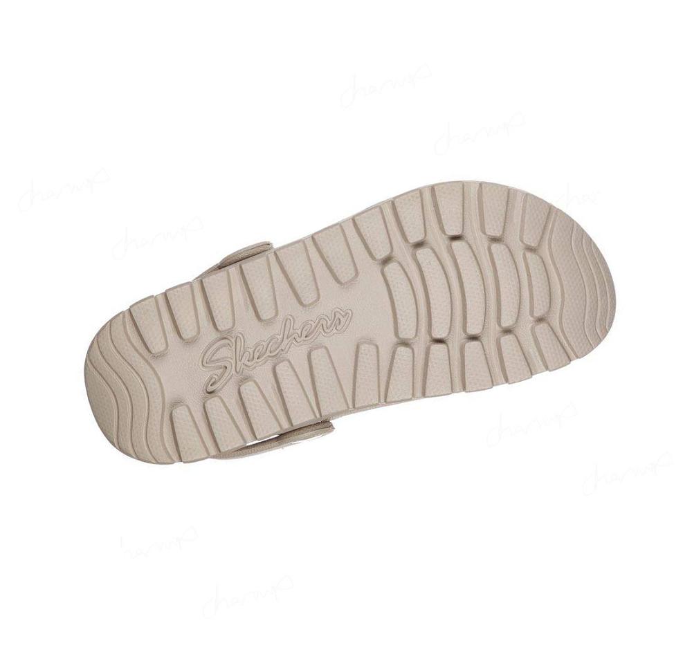 Zapatillas Sin Cordones Skechers Foamies: Footsteps Mujer Gris Marrones | I3A6R_AR