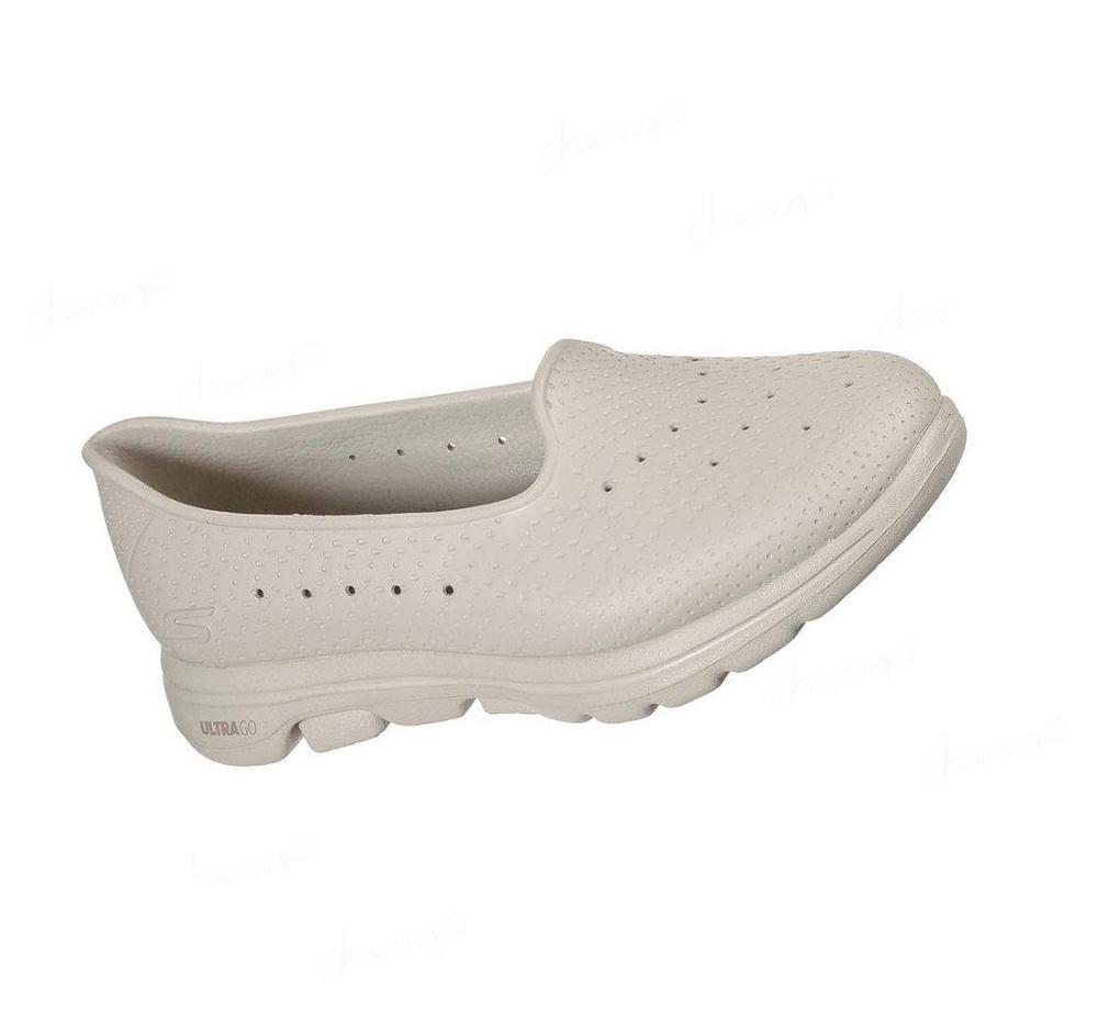 Zapatillas Sin Cordones Skechers Foamies: GOwalk 5 - Mystified Mujer Beige | I696L_AR