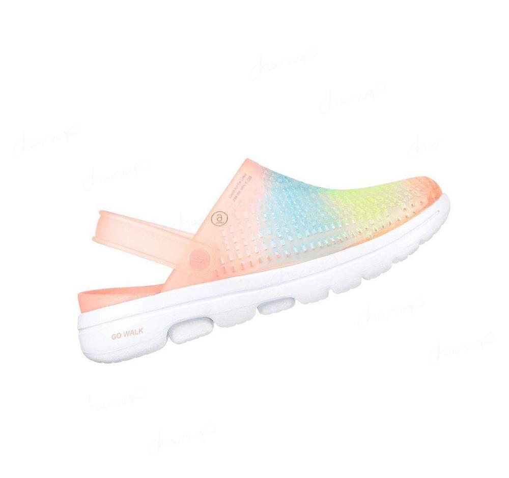 Zapatillas Sin Cordones Skechers Foamies: GO WALK 5 - Happy Hues Mujer Multicolor | I6T1A_AR