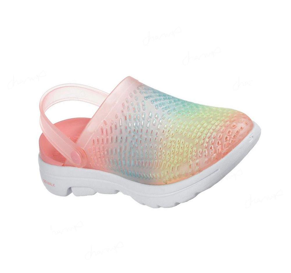 Zapatillas Sin Cordones Skechers Foamies: GO WALK 5 - Happy Hues Mujer Multicolor | I6T1A_AR