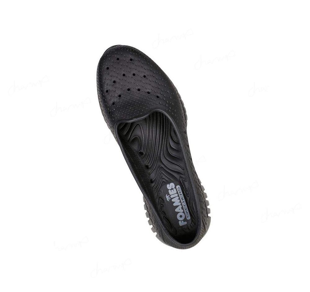 Zapatillas Sin Cordones Skechers Foamies: GO WALK Smart - Sleek N Estilo Mujer Negras | I8210_AR