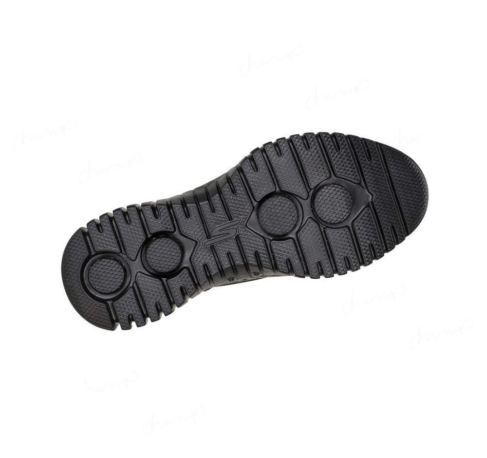 Zapatillas Sin Cordones Skechers Foamies: GO WALK Smart - Sleek N Estilo Mujer Negras | I8210_AR