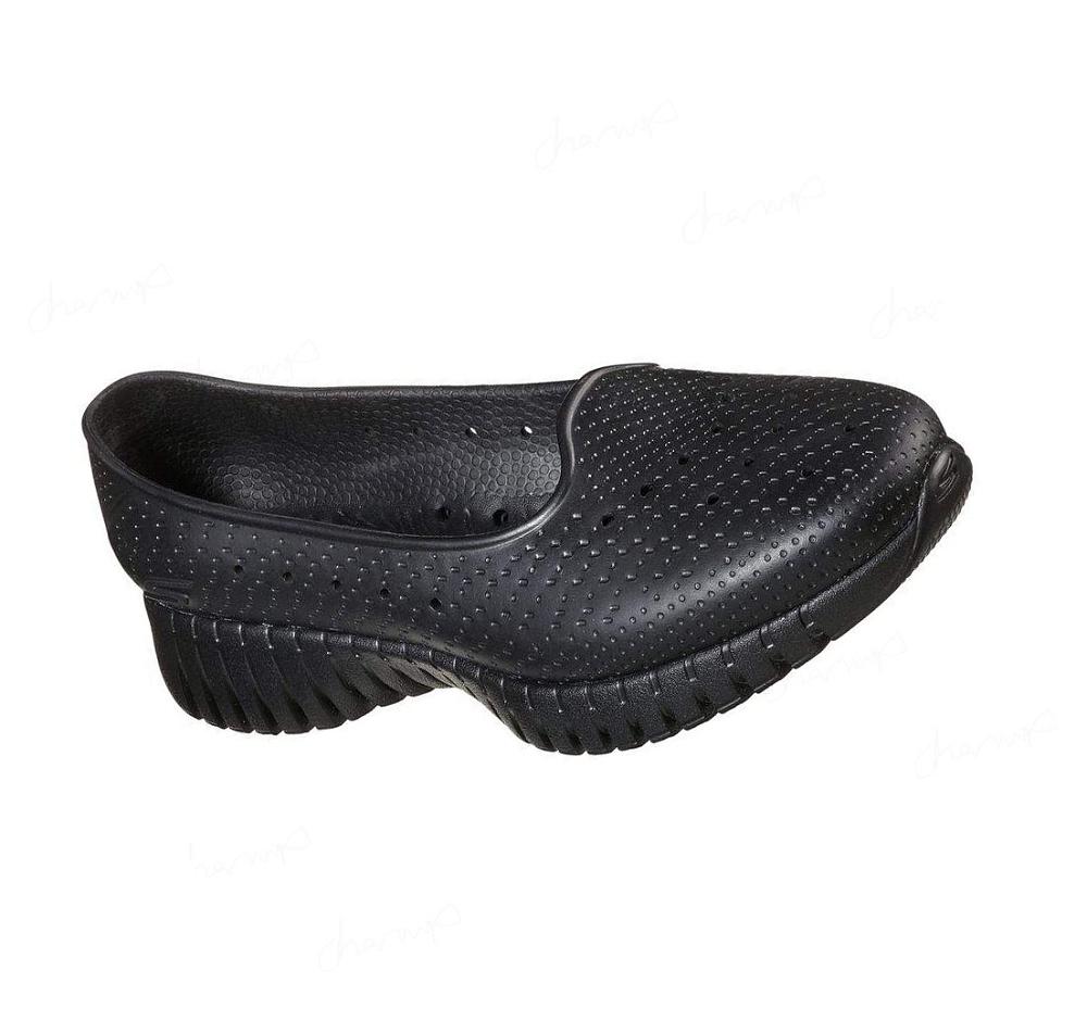 Zapatillas Sin Cordones Skechers Foamies: GO WALK Smart - Sleek N Estilo Mujer Negras | I8210_AR