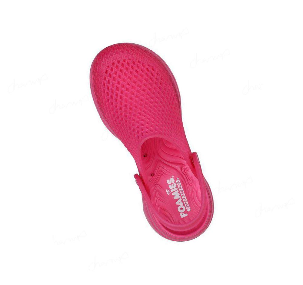 Zapatillas Sin Cordones Skechers Foamies: GO WALK 5 - True Catch Mujer Rosas | IAT1B_AR