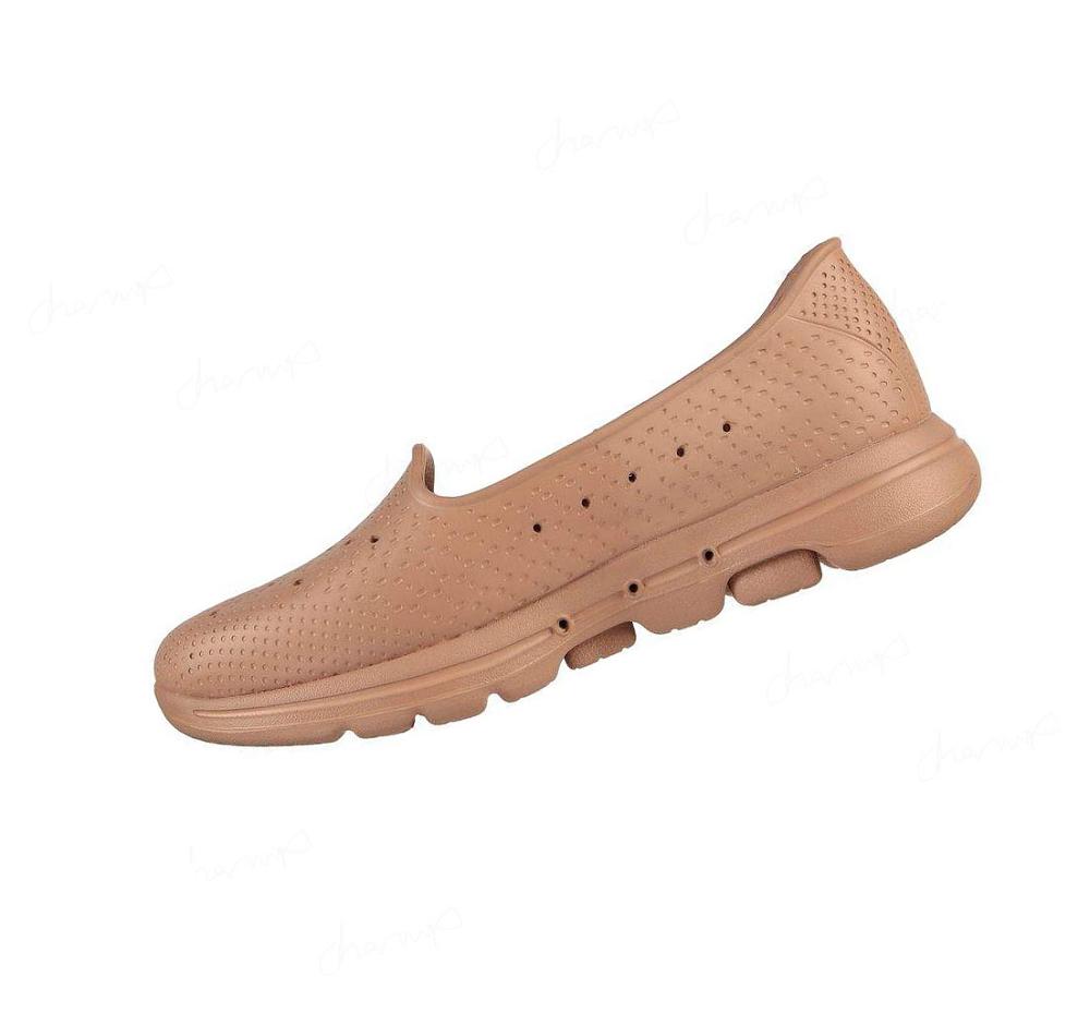 Zapatillas Sin Cordones Skechers Foamies: GOwalk 5 - Mystified Mujer Rosas | IT210_AR