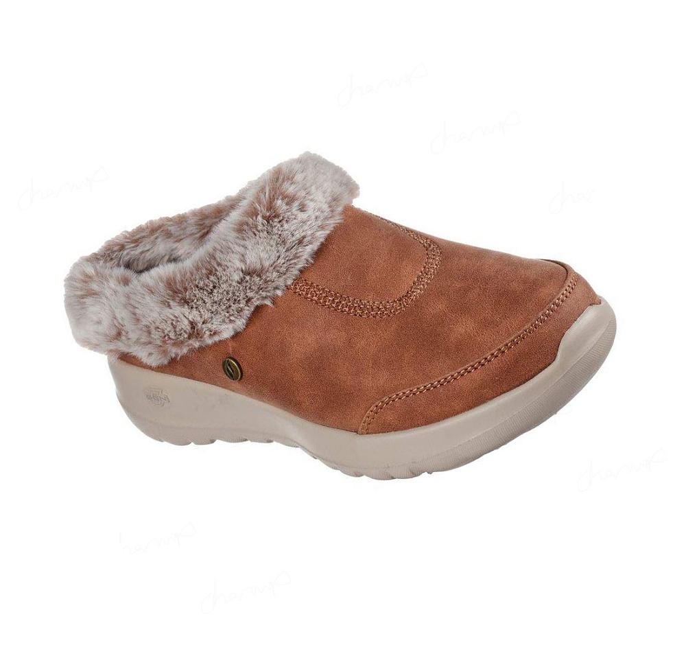 Zapatillas Sin Cordones Skechers GO Lounge: On-the-GO Joy - Gratify Mujer Marrones | 30298_AR