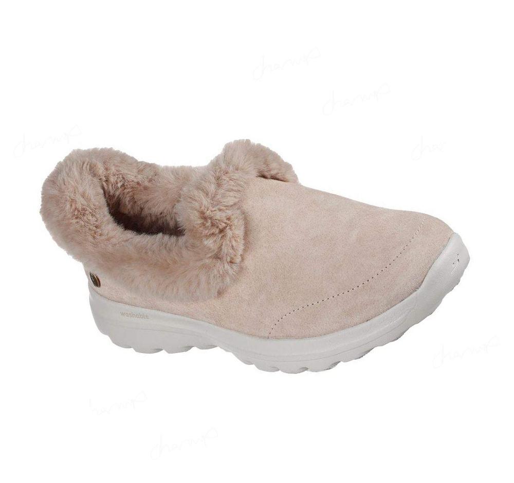 Zapatillas Sin Cordones Skechers GO WALK Lounge - Refresh Mujer Beige | A90A5_AR