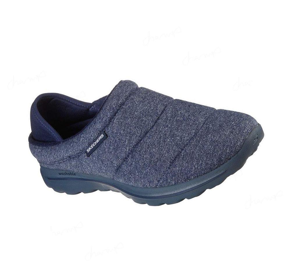 Zapatillas Sin Cordones Skechers GO WALK Lounge - Overcast Hombre Azul Marino | AA18A_AR