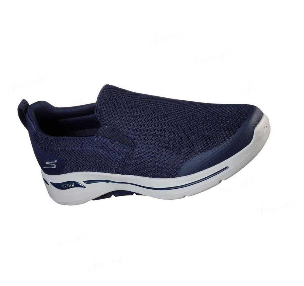 Zapatillas Sin Cordones Skechers GOwalk Arch Fit - Togpath Hombre Azul Marino | 565TB_AR