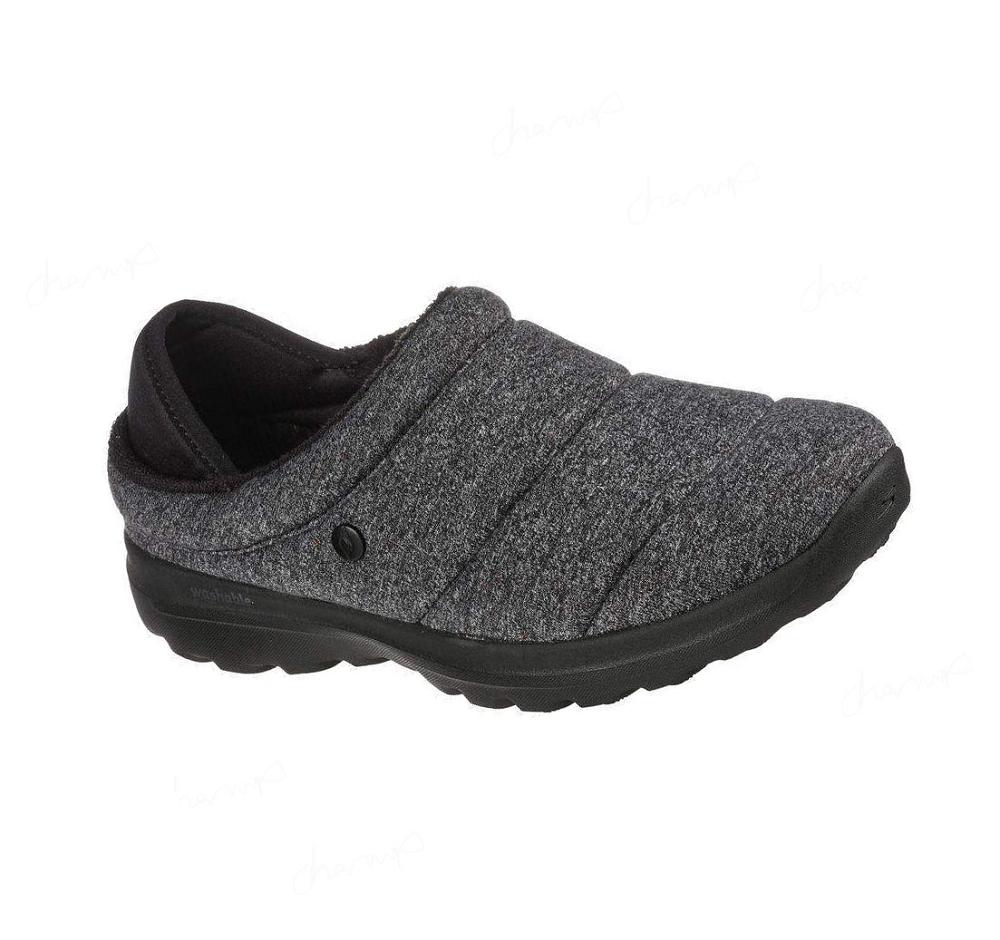 Zapatillas Sin Cordones Skechers GOwalk Lounge - At Ease Mujer Negras Gris | A529A_AR