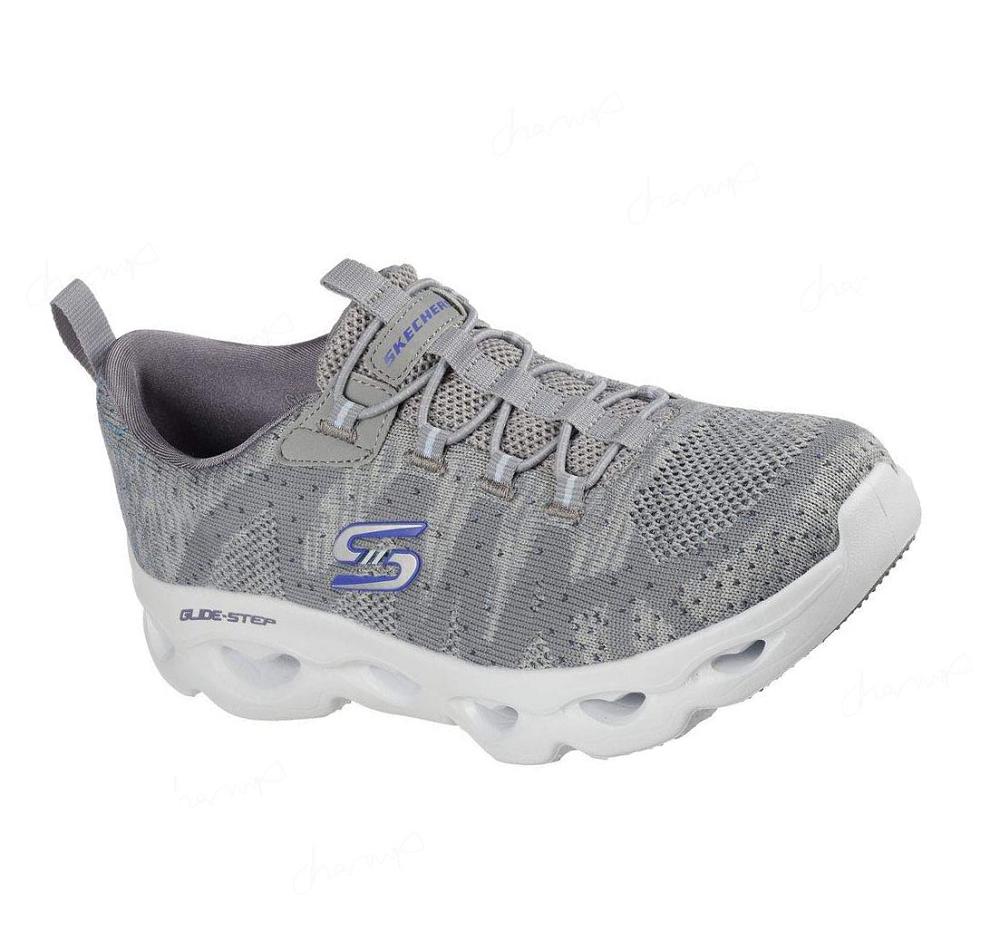 Zapatillas Sin Cordones Skechers Glide-Step Allure Mujer Gris | IA13X_AR