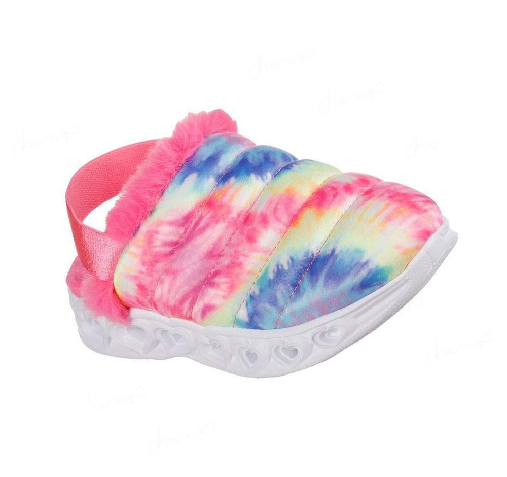 Zapatillas Sin Cordones Skechers Heart Lights - Totally Groovy Niña Rosas Multicolor | 5AT0S_AR