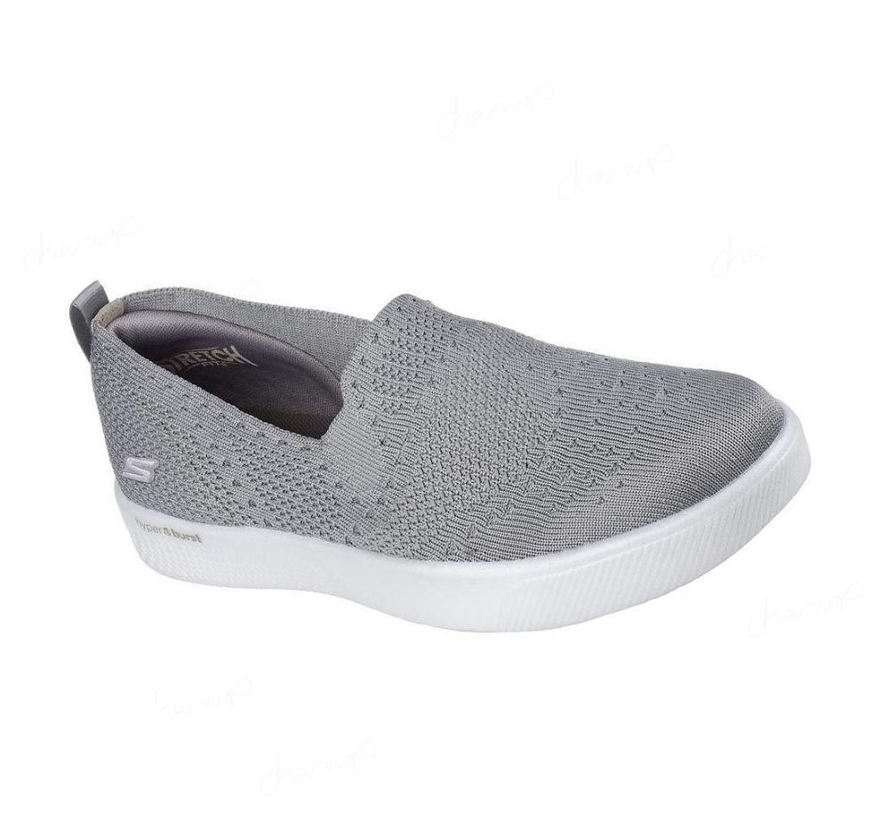 Zapatillas Sin Cordones Skechers Hyper Vulc - Refined Mujer Gris | A038S_AR