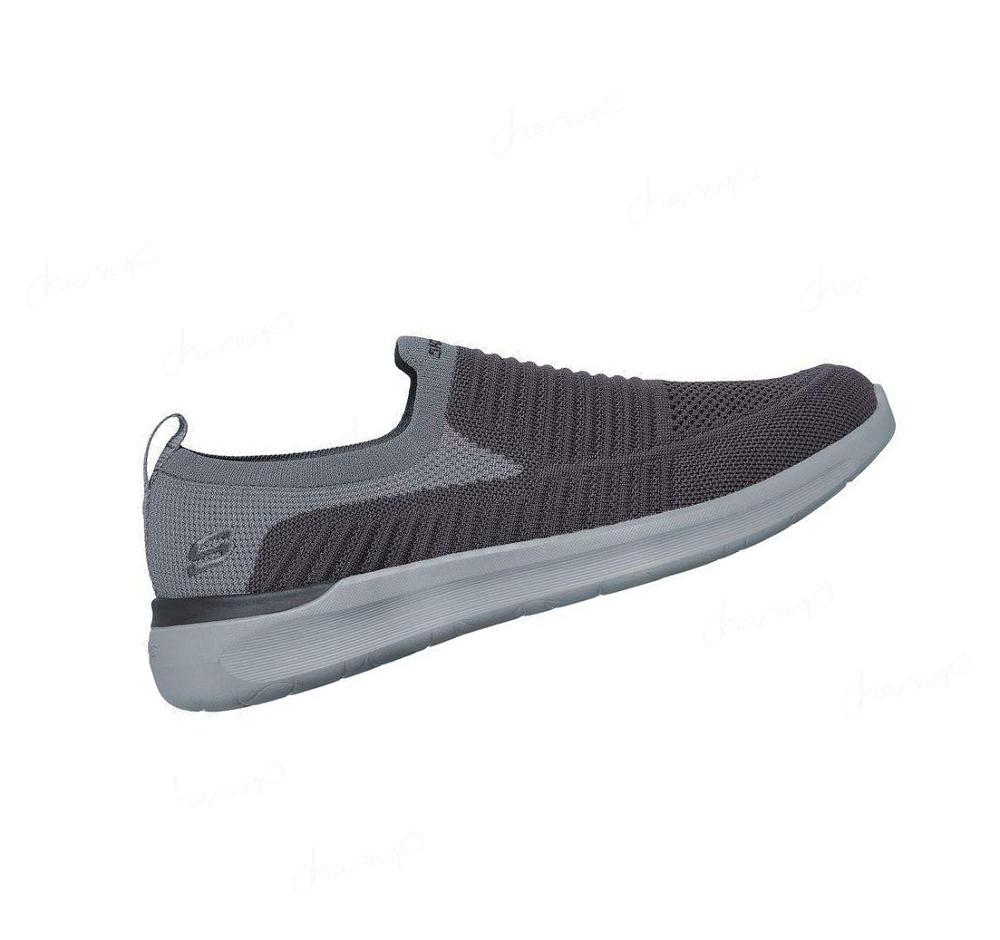 Zapatillas Sin Cordones Skechers Lattimore - Carlow Hombre Gris | 50820_AR